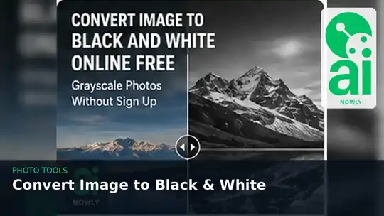Convert Image to Black and White Online Free: Grayscale Photos Without Sign Up